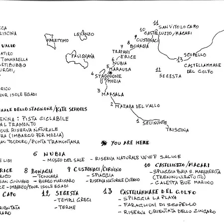 Dara 406, Mare E Kite Vicino Stagnone Di Fronte Egadi *